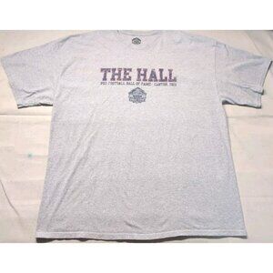 Pro Football Hall of Fame HOF Canton Ohio Gray 2XL XXL 90% Cotton 10% Polyester